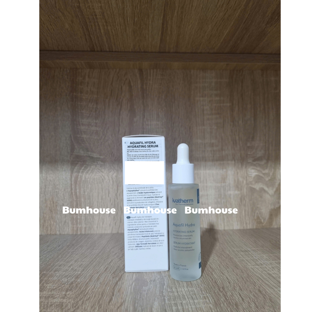 [HÀNG CTY] Serum dưỡng ẩm phục hồi và trẻ hoá Ivatherm Aquafil Hydra Hydrating Serum 30ml