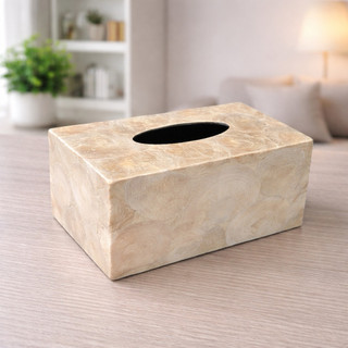 Hộp giấy ăn khảm trai cao cấp