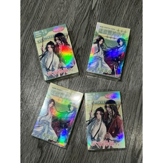 [hàng sẵn] MINI Hộp 48 - 50 Card Thiên Quan Tứ Phúc – Lomocard Laser bo góc ANIME thẻ Hoa Thành Tạ Liên