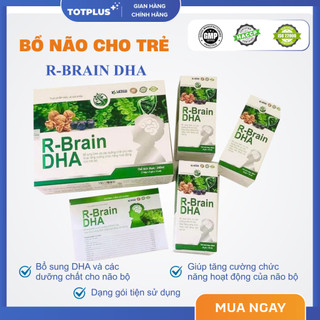Bổ Não R-Brain DHA – Hỗ Trợ Bổ Não Cho Trẻ, Giúp Tăng Cường Chức Năng Hoạt Động Của Não Bộ
