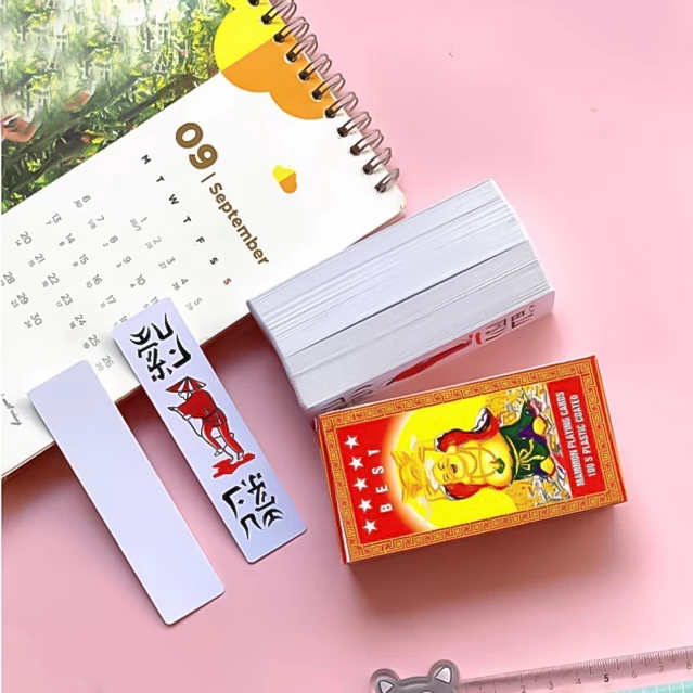 Bộ bài chắn thần tài 100 cây, bài chắn tráng nhựa 2 mặt chất lượng cao