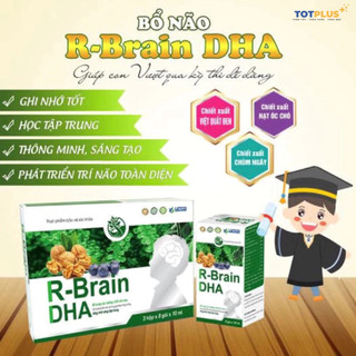 Bổ Não R-Brain DHA – Hỗ Trợ Bổ Não Cho Trẻ, Giúp Tăng Cường Chức Năng Hoạt Động Của Não Bộ