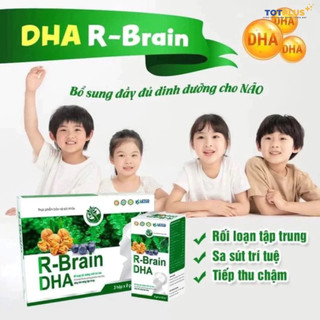 Bổ Não R-Brain DHA – Hỗ Trợ Bổ Não Cho Trẻ, Giúp Tăng Cường Chức Năng Hoạt Động Của Não Bộ
