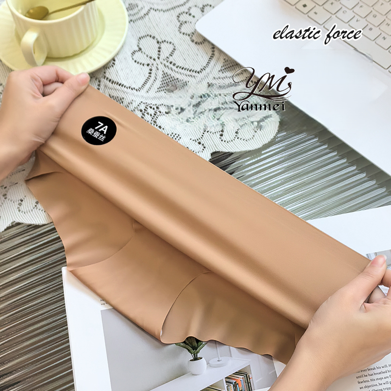 Yanmei Quần lót su 7A không viền không đường may co giãn tốt, quần lót su không lộ viền mặc áo dài lớp lót cotton kkhuẩn