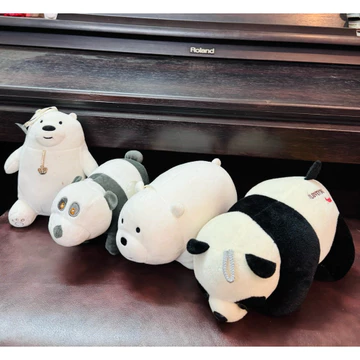 gấu bông dễ thương / gấu trúc / gấu we bare bears / gấu bông đơn giản chúng tôi là gấu