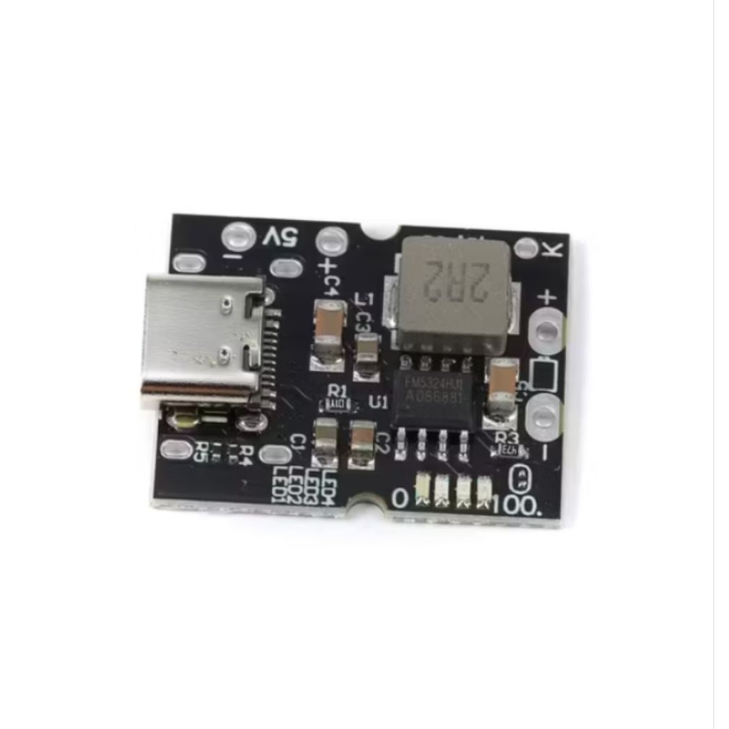 Mạch sạc pin / sạc dự phòng  1S 4.2V / 4.35V | tích hợp xả USB A 5V 2A | cho pin ion & lithium