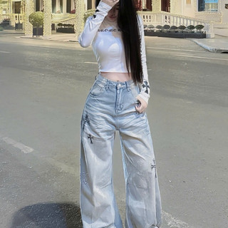 Áo Thun Cổ Tròn Dáng Dài In Chữ Tay Fit Dáng