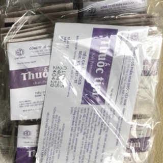 Thuố.c tím khử trùng, sát khuẩn hồ cá, loại bỏ trứng sán và sán bám trên hồ, loại bỏ vi khuẩn và mầm gây b.ênh