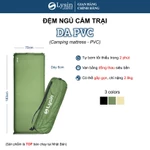 LYSIN Đệm ngủ tự bơm hơi cao cấp rộng 70cm chống thấm nước, cắm trại, du lịch, xe hơi nhỏ gọn êm dày — ảnh 1