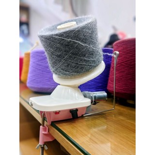 Máy quay quấn chiết len sợi chạy điện v2