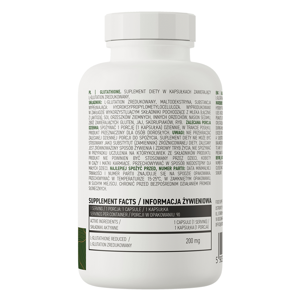 Ostrovit Glutathione 200mg: Viên uống giúp làm trắng sáng da và chống oxy hóa
