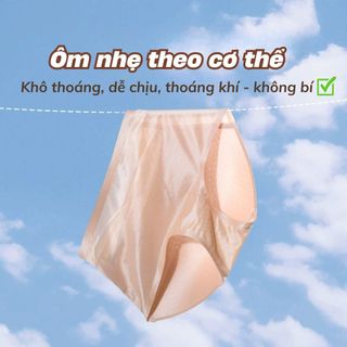 Quần độn mông su đúc mềm mại thoáng mát đệm mút 0.4cm nâng quả tròn đầy tự nhiên gợi cảm DEVARI 8562
