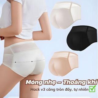 Quần độn mông su đúc mềm mại thoáng mát đệm mút 0.4cm nâng quả tròn đầy tự nhiên gợi cảm DEVARI 8562