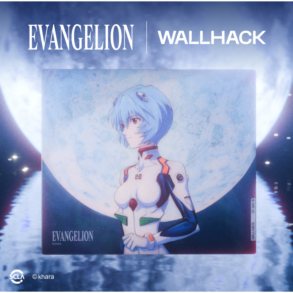 Bàn di chuột Glass Mousepad Kính Wallhack SP005 The EVANGELION