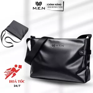 Túi đeo chéo cá tính SLEK M.E.N đen ngầu [HÌNH THẬT]