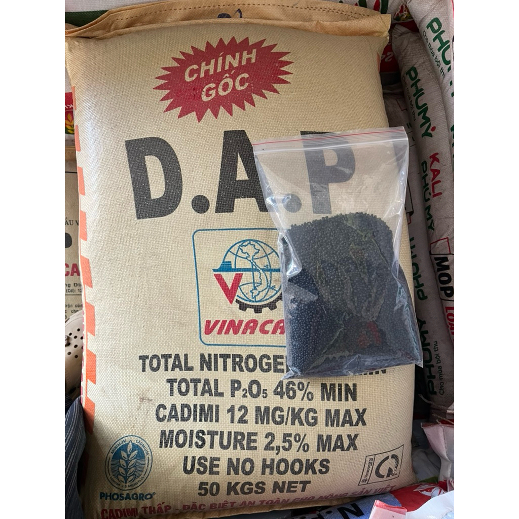 Phân bón D.A.P Vinacomkích rễ, phục hồi cây( túi zip 1kg)
