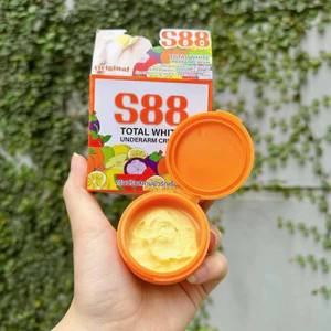 Kem Trắng Nách S88 Total White Underarm Cream Thái Lan – Khử Thâm Nách, Giảm Mùi Hôi, Dưỡng Trắng Da Vùng Nách Nội Địa