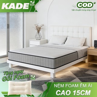 Nệm Foam Lò Xo Foam Mattress Spring lò xo túi độc lập cao 22cm cùng 2 tầng cao su non nâng đỡ cơ thể