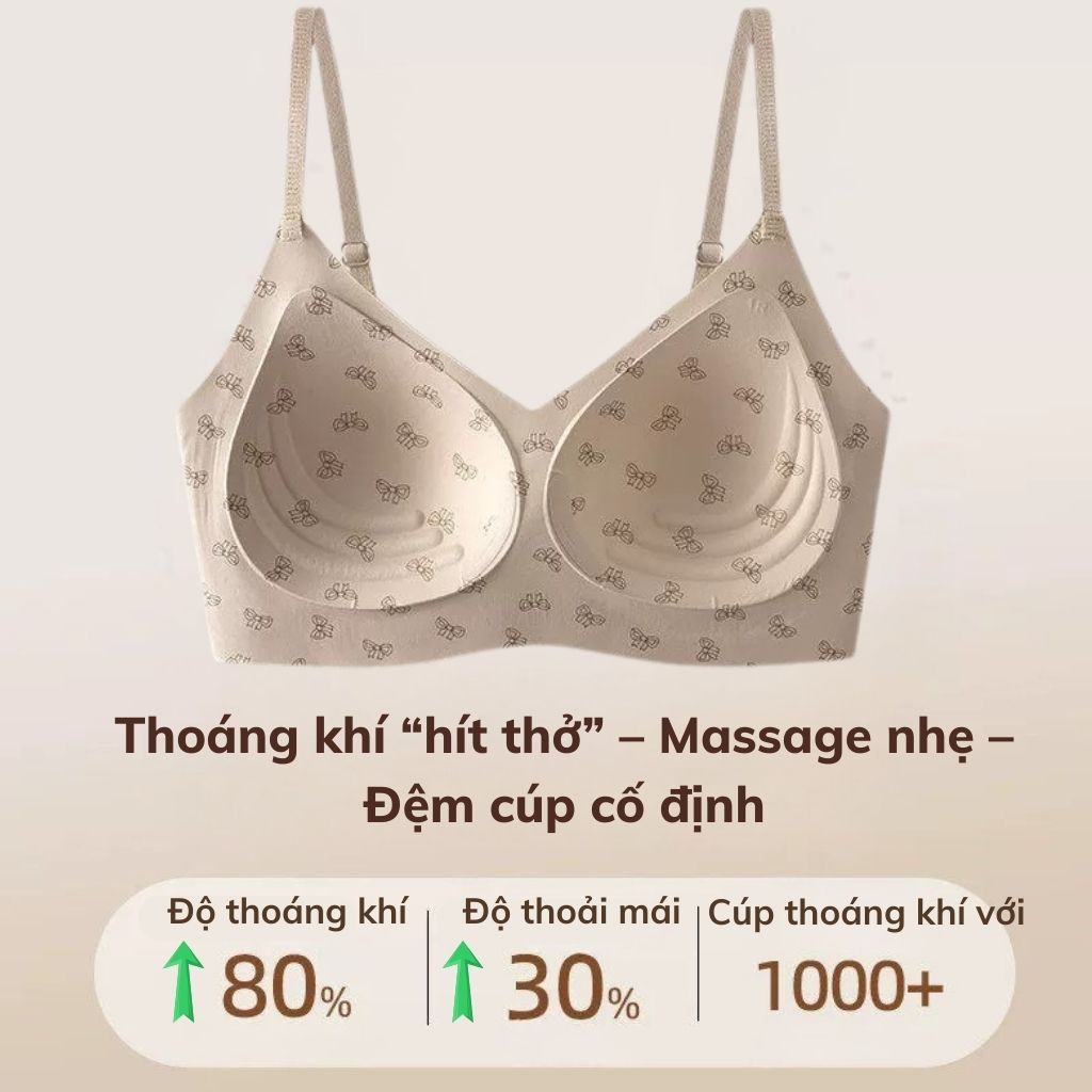 Áo ngực nữ su đúc cao cấp không gọng đệm mút 3D dày 1cm nâng quả tạo khe gợi cảm sexy LANIXA A3854