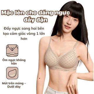 Áo ngực nữ su đúc cao cấp không gọng đệm mút 3D vừa nâng đỡ ngực gợi cảm SEXY co giãn linh hoạt 3854