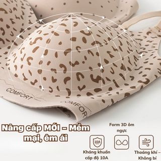 Áo ngực nữ su cao cấp không gọng mềm mại đệm mút 3D 1CM nâng đỡ tạo quả chống chảy xệ DEVARI A3854