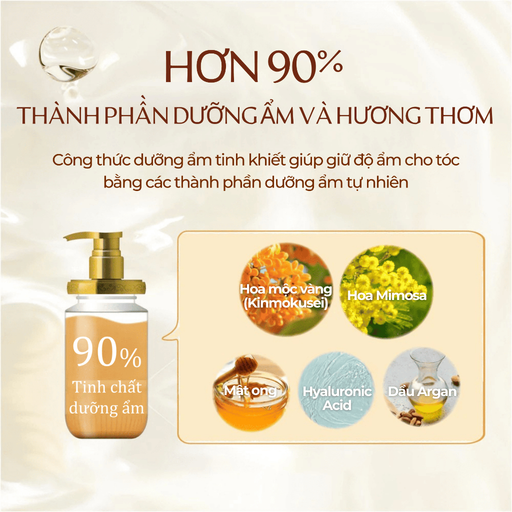 DẦU DƯỠNG TÓC BÓNG MƯỢT &HONEY Moist Shine Hair Oil 3.0