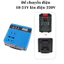 Bộ chuyển đổi nguồn 18V-21V lên điện 220V sử dụng cho chân phổ thông Makita 4cm dòng điện 220W