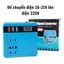 Bộ chuyển đổi nguồn 18V-21V lên điện 220V sử dụng cho chân phổ thông Makita 4cm dòng điện 220W