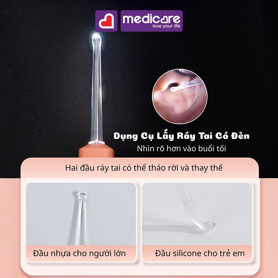 Dụng cụ ráy tai MALIAN Hey H-9030