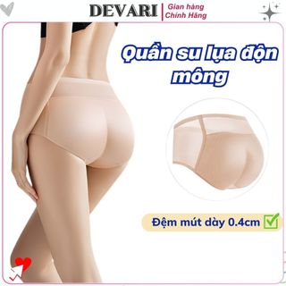 Quần độn mông su đúc mềm mại thoáng mát đệm mút 0.4cm nâng quả tròn đầy tự nhiên gợi cảm DEVARI 8562