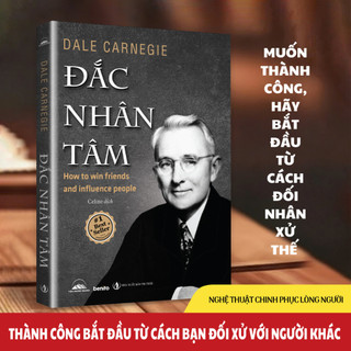 Combo Sách - Đắc Nhân Tâm + Quẳng Gánh Lo Đi Và Vui Sống - Khổ Lớn, Phiên Bản Đặc Biệt 2024