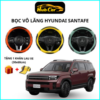 Bọc Vô Lăng Ô Tô Hyundai Santafe Bọc Vô Lăng Carbon Cao Cấp Mang Lại Cảm Giác Chắc Tay Khi Lái Xe