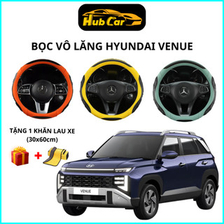 Bọc Vô Lăng Ô Tô Hyundai Venue Bọc Vô Lăng Carbon Cao Cấp Mang Lại Cảm Giác Chắc Tay Khi Lái Xe