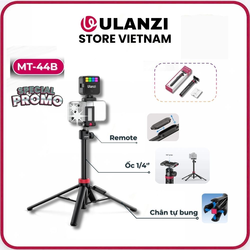 Ulanzi MT-44B gậy selfie tripod