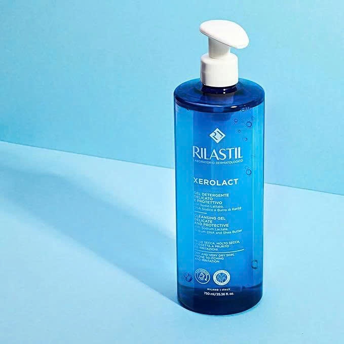 Sữa Rửa Mặt, Tắm Toàn Thân Rilastil Xerolact Cleansing Gel 200ml/400ml/750ml - Phương An House