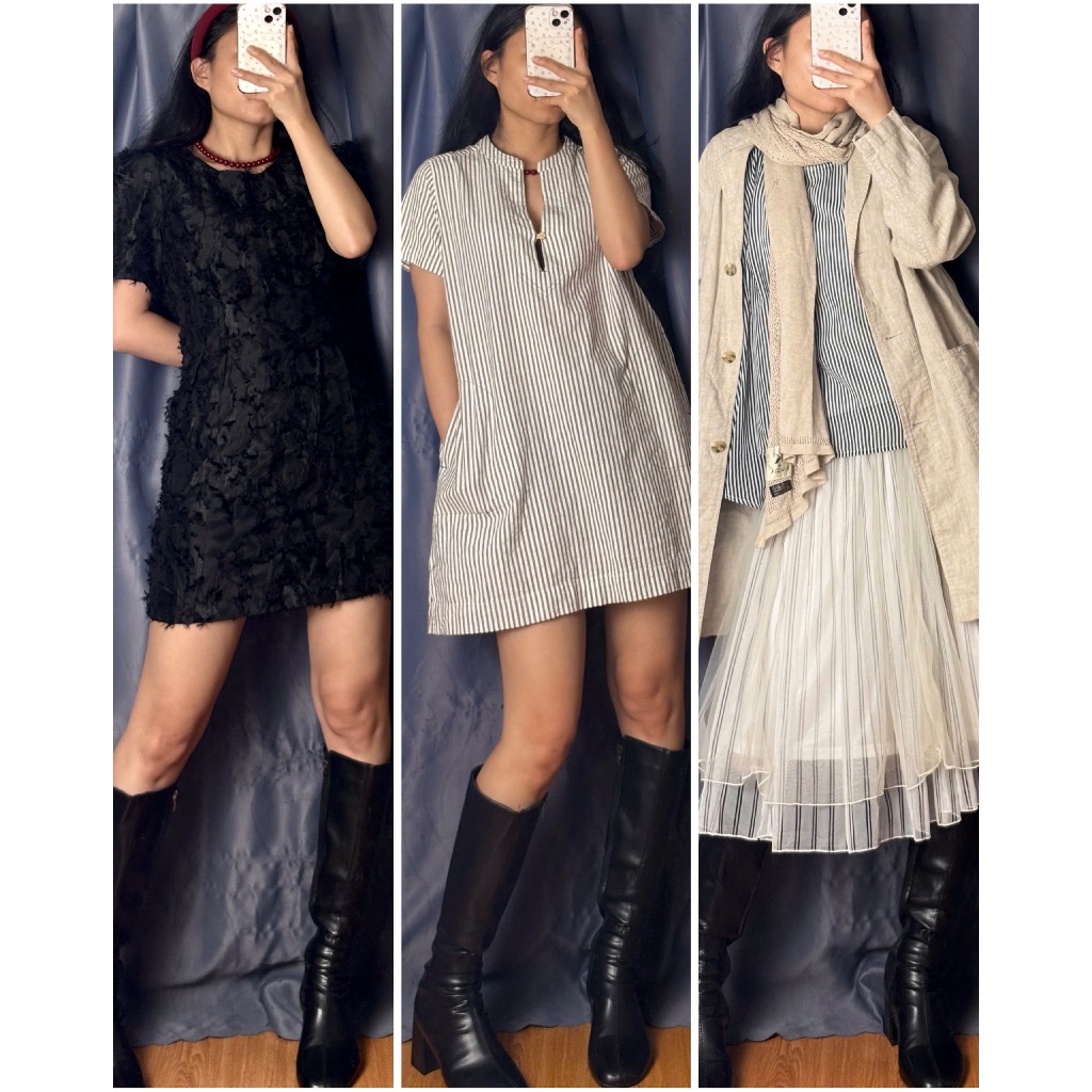 [update tháng 2.2026/ APRIL6 CLOTHING] Set đầm váy vintage nữ mix sẵn đa dạng phong cách, có tách lẻ