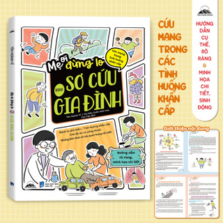 Sách - Mẹ Ơi Đừng Lo Sơ Cứu Trong Gia Đình - Tôn Hoành Vĩ