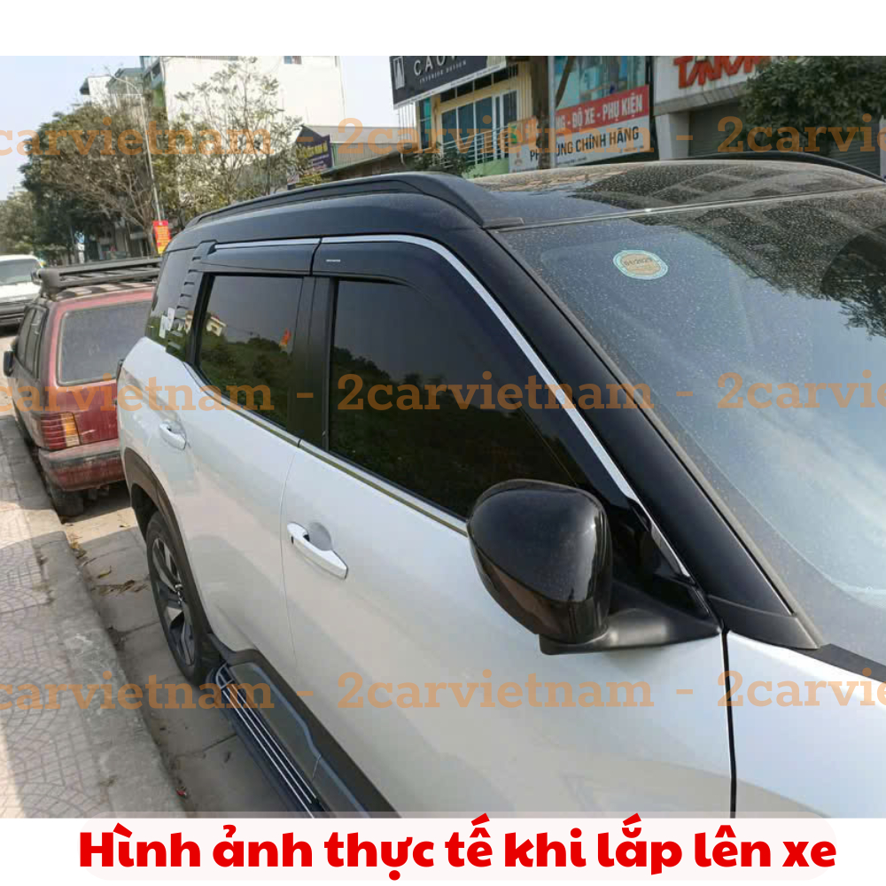 Vè che mưa xe MITSUBISHI DESTINATOR - Hàng Nhựa ABS dày dặn cao cấp - Giá 1 bộ