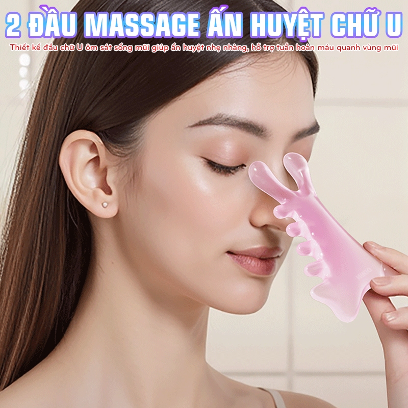 Dụng cụ massage đa năng Nikio NK-03C3 - Chải cơ ấn huyệt đạo chân tóc