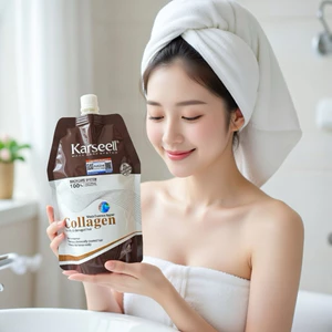 HẤP DẦU Ủ TÓC KARSEELL COLLAGEN PHỤC MỀM MƯỢT GIẢM GÃY RỤNG TÚI 500ML