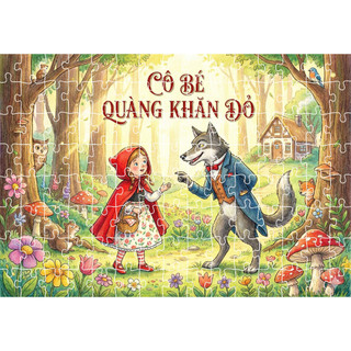COMBO SỈ 5 tranh ghép A4 20 mảnh; 40 mảnh; 80 mảnh Chủ đề truyện cổ tích TooYoo TG0039