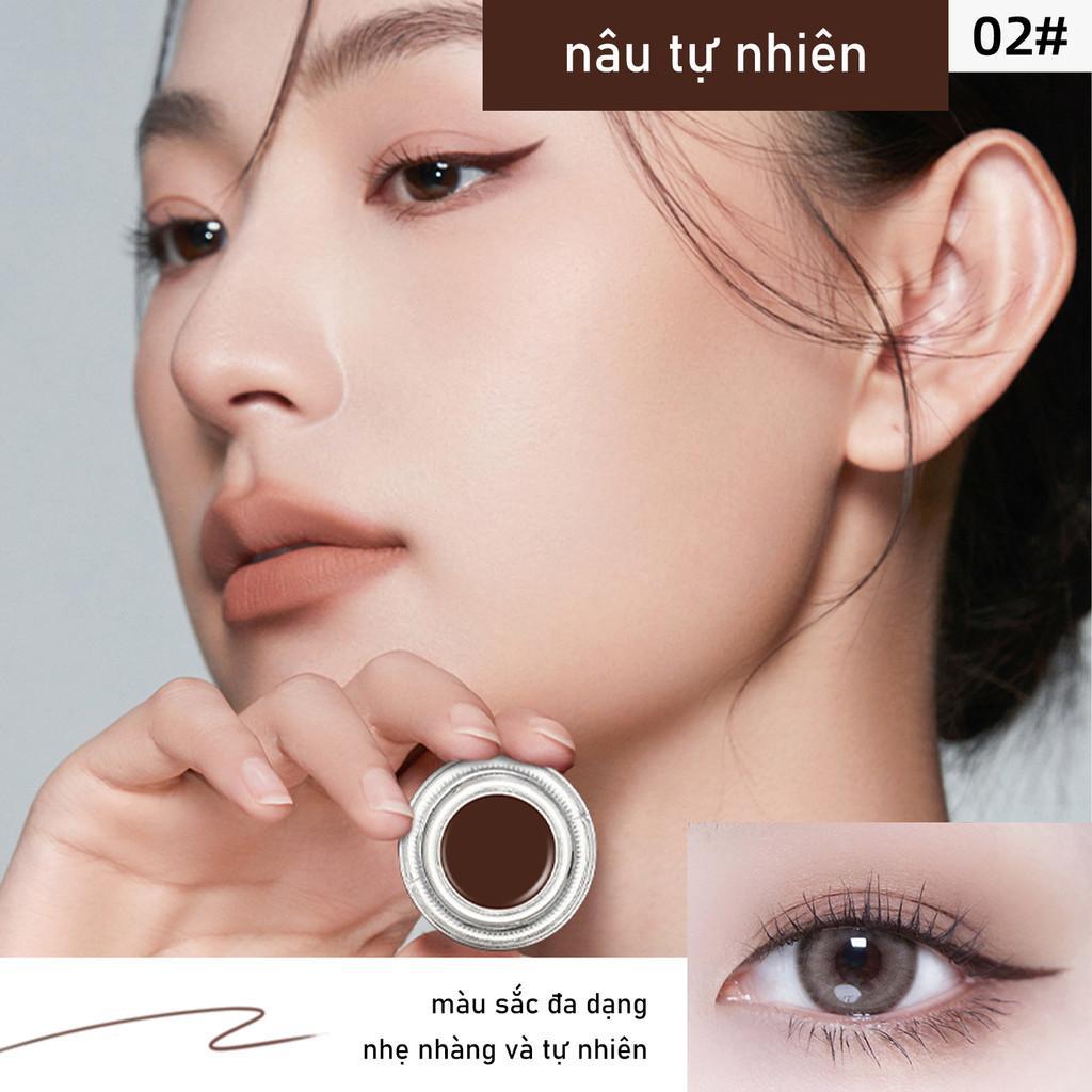 Gel Kẻ Mắt FelinWel 2 Màu 3g - Bộ Kèm Cọ Không Bắt Buộc