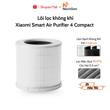 LÕI LỌC không khí Xiaomi Mi Smart Air Purifier 4 Compact FILTER - Chính Hãng Xiaomi Sản Xuất