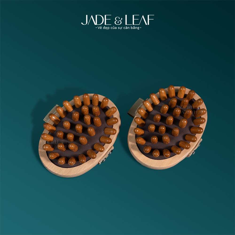 Dụng Cụ Massage Body Đa Năng Jade&Leaf, Giảm Nhức Mỏi Căng Thẳng Đau Cổ Vai Gáy Từ Gỗ Cao Cấp