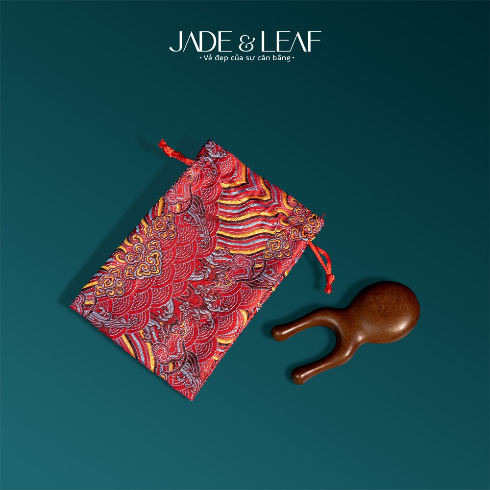 Dụng Cụ Massage Mặt Và Mắt Jade&Leaf, Gỗ Đàn Hương Cao Cấp, Nâng Cơ Mặt Giảm Mỏi Mắt Hiệu Quả