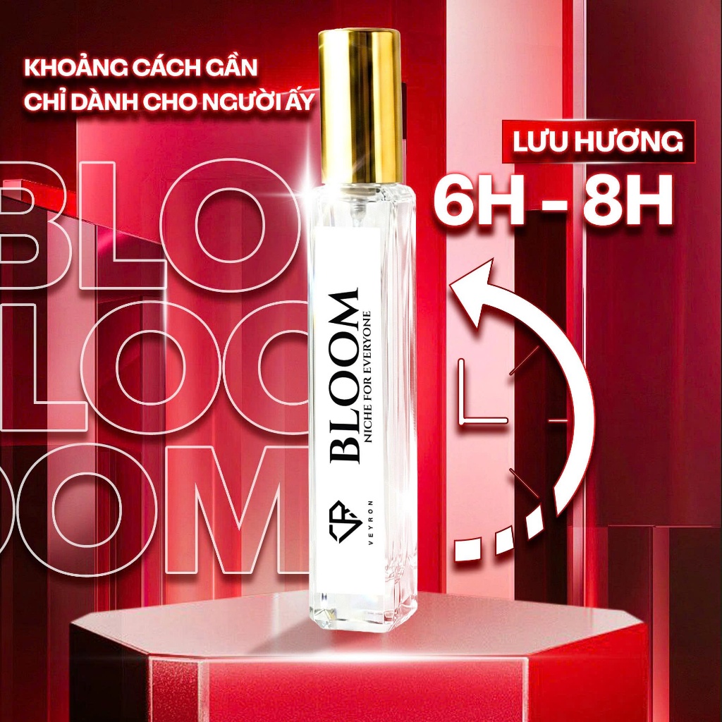[CHÍNH HÃNG] Shimanto Veyron Bloom 10ml Nước Hoa Nam Mini Hương Ngọt Ấm