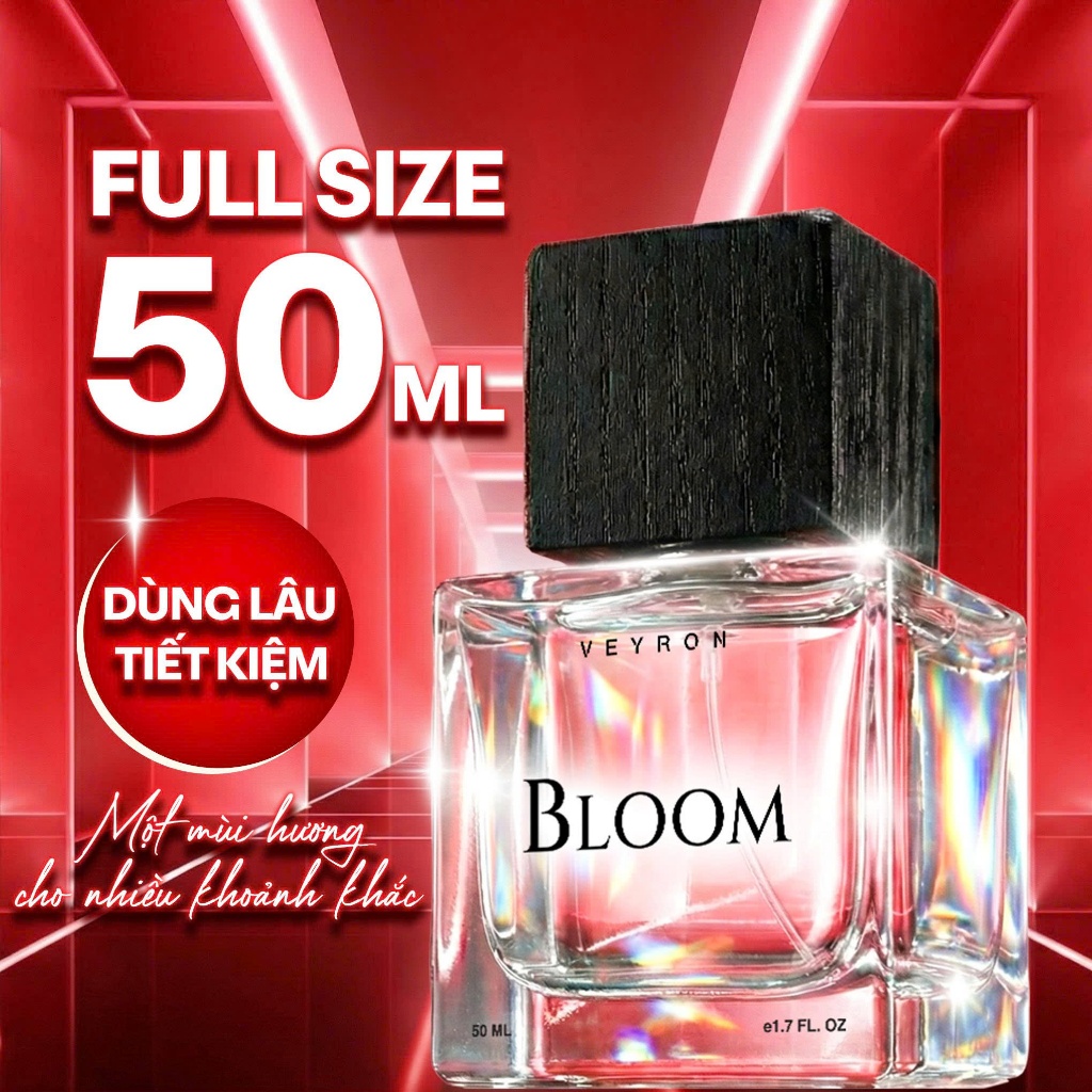 [Chính Hãng] Nước hoa nam SHIMANTO Veyron Bloom Fullsize 50ml [Mua 1 tặng 1 chiết 10ml]