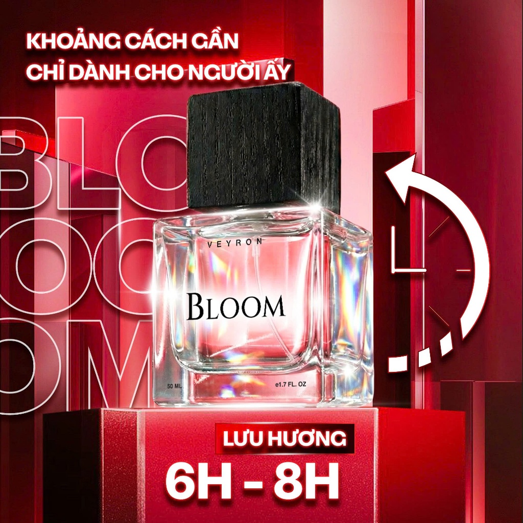 [Chính Hãng] Nước hoa nam SHIMANTO Veyron Bloom Fullsize 50ml [Mua 1 tặng 1 chiết 10ml]