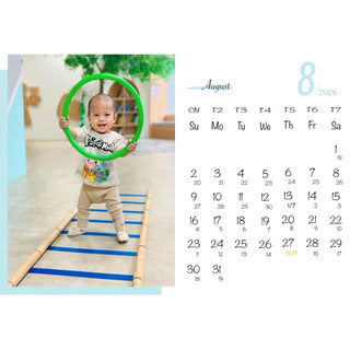 Lịch bàn đế gỗ 2026 - In theo yêu cầu - Có lịch âm dương