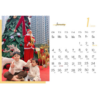 Lịch bàn đế gỗ 2026 - In theo yêu cầu - Có lịch âm dương